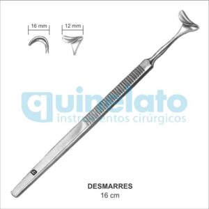 Afastador Desmarres 12mm - Quinelato
