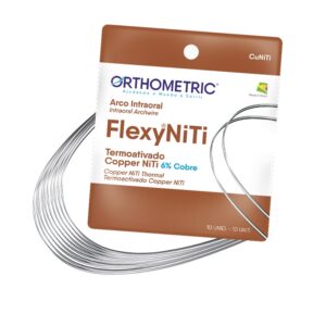 Arco Flex NiTi Copper ALX Inferior 016x025 52472516 O - Orthometric