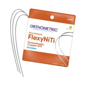 Arco Superelástico Flexy NiTi Copper Inferior 17x25 52472517 - Orthometric