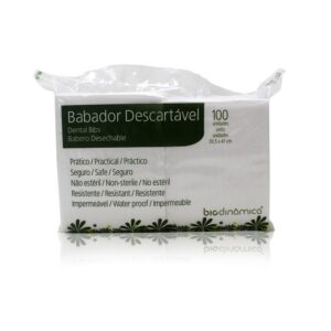 Babador Descartável Branco - Biodinâmica