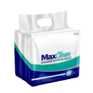 Babador Descartável Branco - Max Clean
