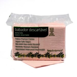 Babador Descartável Rosa - Biodinâmica