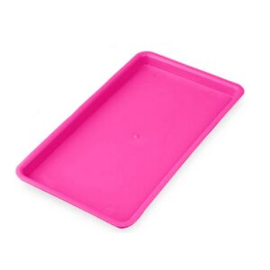 Bandeja Plástica Média Rosa - Indusbello