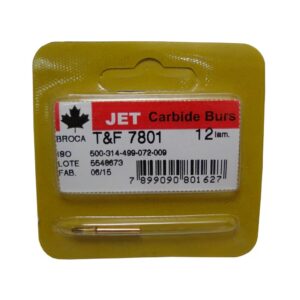 Broca Carbide Multilaminada 12 Lâminas T&f FG 7801 - Labordental