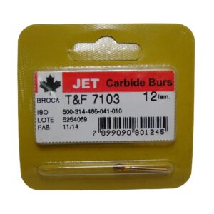 Broca Carbide Multilaminada 12 Lâminas T&f FG 7103 - Labordental