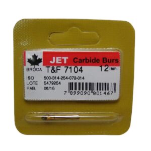 Broca Carbide Multilaminada 12 Lâminas T&f FG 7104 - Labordental