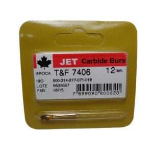 Broca Carbide Multilaminada 12 Lâminas T&f FG 7406 Jet - Labordental