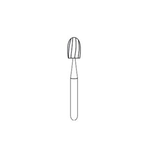 Broca Carbide Multilaminada 12 Lâminas T&F FG 7408 Jet - Labordental