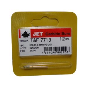 Broca Carbide Multilaminada 12 Lâminas T&F FG 7713 Jet - Labordental