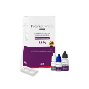 Kit Clareador Potenza Bianco H2O2 Pro 35% 3 Pacientes - PHS