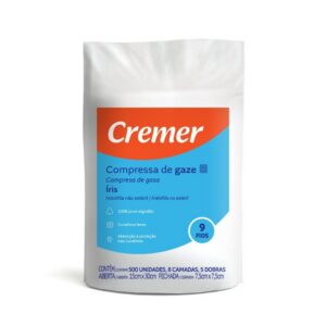 Compressa de Gaze Íris Não Estéril 9 Fios - Cremer