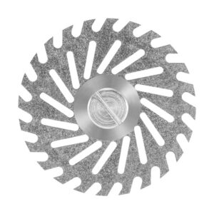 Disco Diamantado Duplaface Total 22x0,20mm Espiral Serrilhado D11F22 - American Burrs