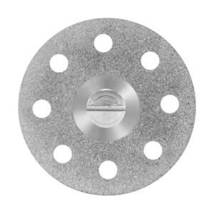 Disco Diamantado Duplaface Total 22x0,20mm Perfurado 7015 - American Burrs