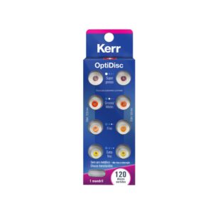 Discos de Lixa Optidisc Sortido C/120 + Mandril - Kerr