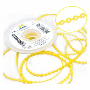 Elástico Corrente Amarelo Longo 60.05.305 - Morelli