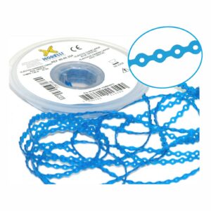 Elástico Corrente Azul Cristal Longo 60.05.354 - Morelli
