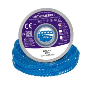 Elástico Corrente Curto Azul 60055001 - Orthometric