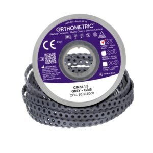Elástico Corrente Curto Cinza 60055008 - Orthometric