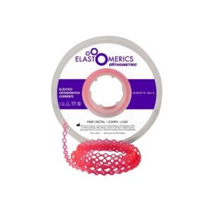Elástico Corrente Curto Pink Cristal 60055007 - Orthometric
