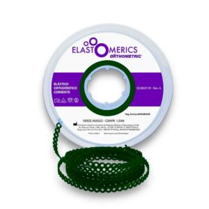 Elástico Corrente Curto Verde Musgo 60055027 - Orthometric