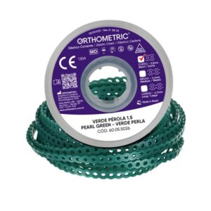 Elástico Corrente Curto Verde Perolado 60055026 - Orthometric