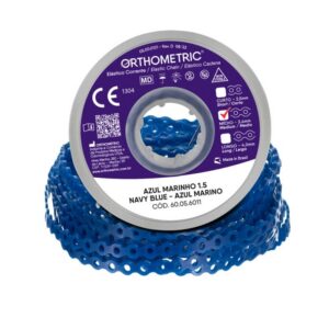 Elástico Corrente Médio Azul Marinho 60056011 - Orthometric