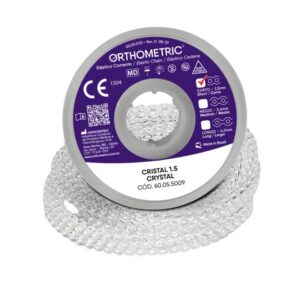 Elástico Corrente Médio Cristal 60056009 - Orthometric