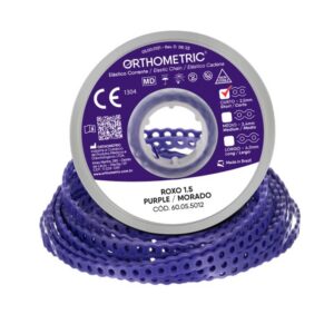 Elástico Corrente Médio Roxo 60056012 - Orthometric
