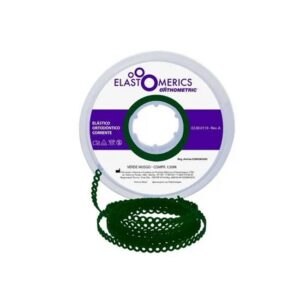 Elástico Corrente Médio Verde Musgo 60056027 - Orthometric
