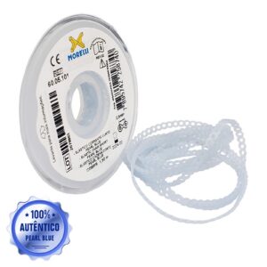 Elástico Corrente Pearl Blue Curto 60.05.101 - Morelli
