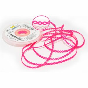 Elástico Corrente PInk Cristal Médio 60.05.255 - Morelli