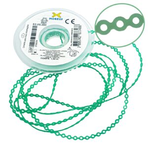 Elástico Corrente Verde Cristal Longo 60.05.353 - Morelli