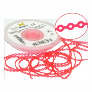 Elástico Corrente Vermelho Crital Longo 60.05.351 - Morelli