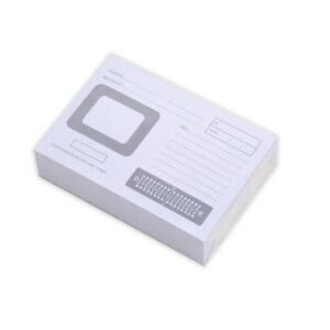 Ficha Raio-X 1 Furo - Pressing