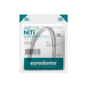 Fio NiTi Superelástico Inferior 404I 020" - Eurodonto