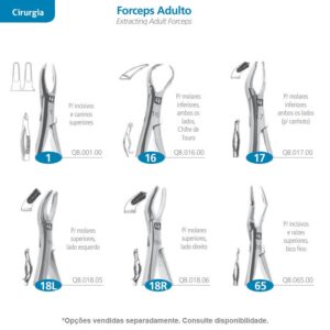 Forceps Adulto 27 - Quinelato