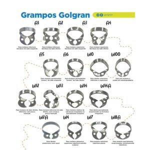 Grampo para Isolamento Nº200 - Golgran