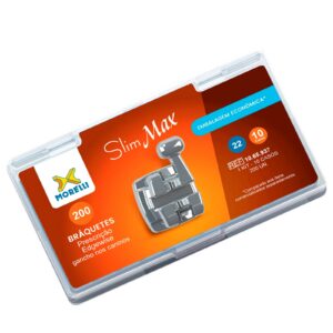 Kit Bráquete Edgewise Slim Max 022 C/G 10.65.937 - Morelli