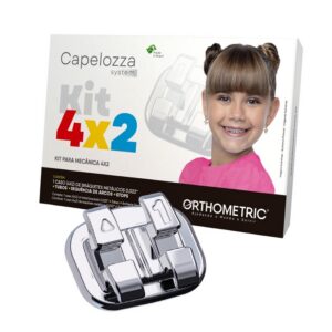 Kit Bráquete Metálico Capelozza 4x2 022 1 Caso - Orthometric