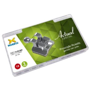 Kit Bráquete ricketts Actual Espec 18 C/G Can 10.25.900 - Morelli