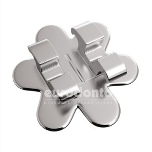 Kit Bráquete roth Fashion Flor 10253F - Eurodonto