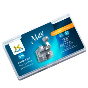 Kit Bráquete roth Max 22 9º c/ 10 Casos 10.15.933 - Morelli