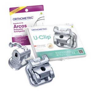Kit Bráquete U-Clip Roth 1 Casos 10452304 - Orthometric