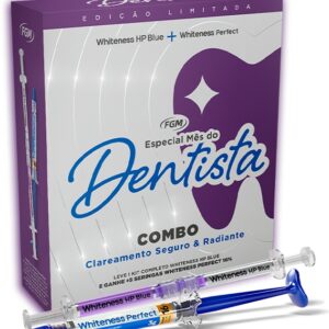 Kit Clareador Whiteness HP + Top Dam Dia Do Dentista - FGM