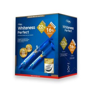 Kit Clareador Whiteness Perfect 22% C/4 + Mini Kit 16% C/3 - FGM