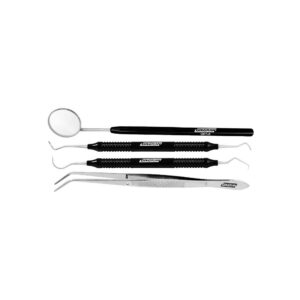 Kit Clínico Preto com 04 peças - Millennium