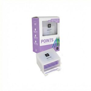 Kit MicroAplicador Adesivo Points Extra Fino Roxo + Dispenser - SDI