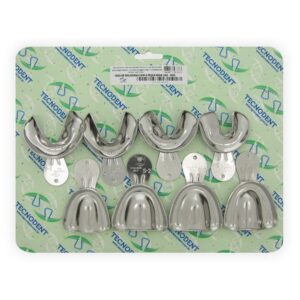 Kit Moldeira Rasa Lisa em Inox - Tecnodent