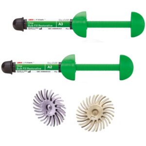 Kit Promo Resina 3M One Bulk Fill A1/B1 + Sof-Lex Espiral - Solventum