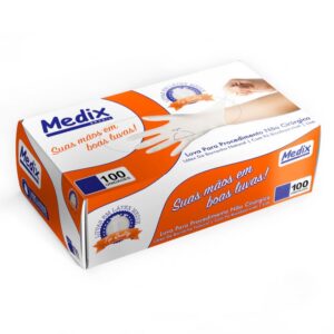Luva de Procedimento Látex com Pó G - Medix
